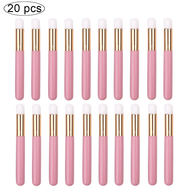 10/20pcs Eyelash Eyebrow Cleaning Brush Nose Blackhead Brushes Clean Brush Lash Shampoo Professional Eyelash Brush Accessories