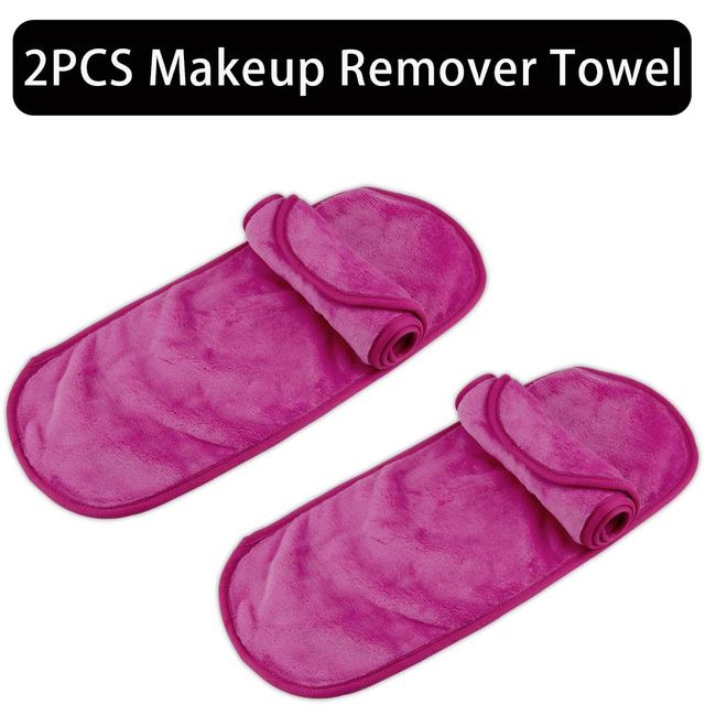 2/5/10pcs Makeup Remover Towel Microfiber Reusable Makeup Cloth Pads Women Face Facial Cleaning Towel Beauty Women Makeup Tools