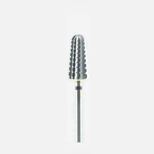 New 5 in 1 Tapered Carbide Nail Drill Bits Two-Way Carbide Drill Bits Accessories Milling Cutter for Manicure Left and Right Hand