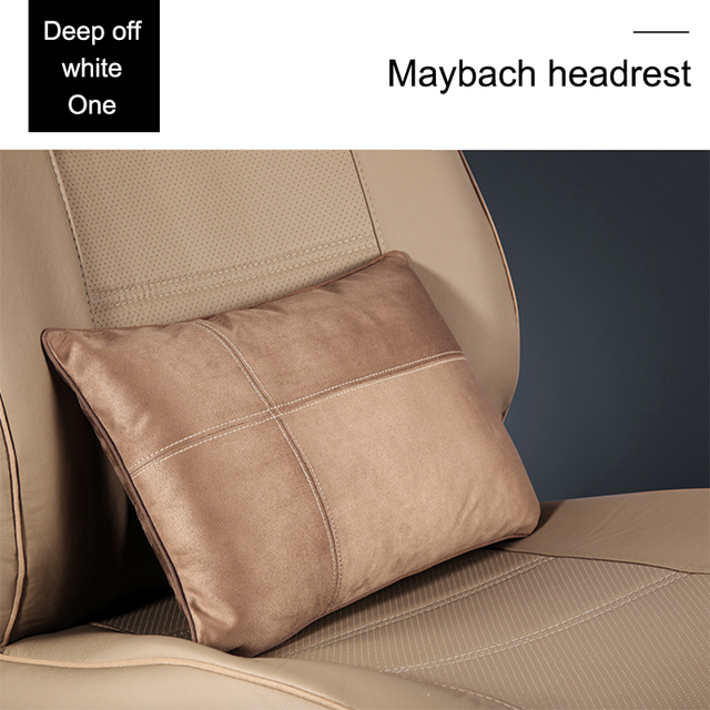 Super Comfortable Soft Universal Adjustable Car Pillow Neck Pillow Waist Pillow Headrest Support Seat / Maybach Design S Class