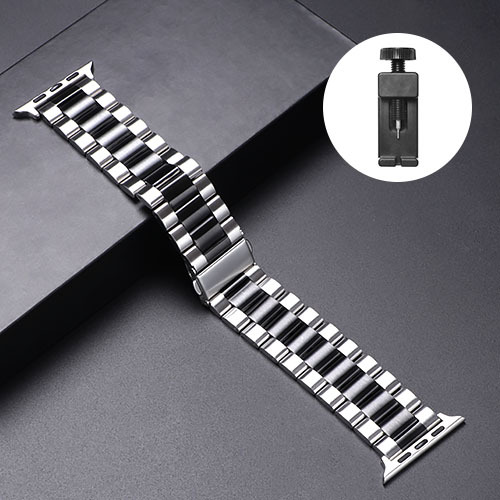 Metal Strap for Apple Watch Band 44mm 42mm 40mm 38mm 41 45mm Stainless Steel Bracelet for iWatch 7 6 SE 5 4 3 Series Accessories