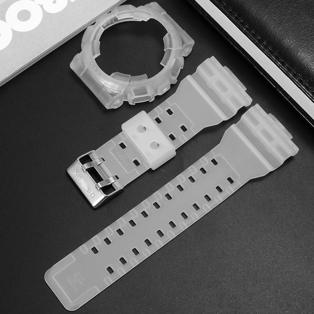 Men's silicone watch case, transparent insert, resin GD 120 GA 100 GA 110 GA 100C