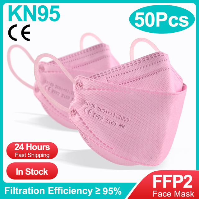 Mascarias FPP2 FFP2 Homolucada Spain CE Certificate FFPP2 KN95 Masks Adult 4 Layer Fish ffp2 FFP2 Respirator Mask FFP 2 Mask