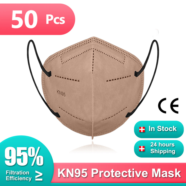 KN95 mascarillas 5-layer ffp2 approved colors morandi masque adult face masks fpp2 homology ada ffp2masque negras certified kn95