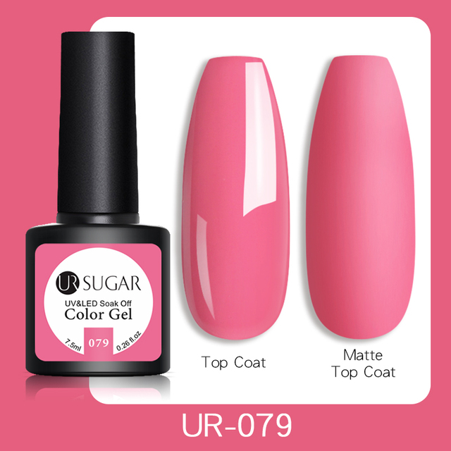 UR SUGAR Nail Gel Polish Red Pink Series Gel Varnish All for Nails Art Base Top UV Semi-Permanent Nail Gel