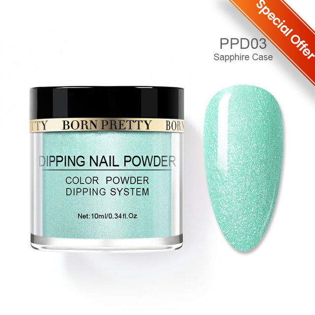 Born Pretty Dipping Nail Powder Cat Magnetic Chameleon Gradient Nail Glitter Powder Sparkle 10ml Natural Dry Dip Nails Decor