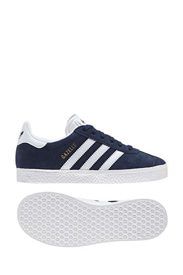 adidas Original Navy/White Gazelle Trainers