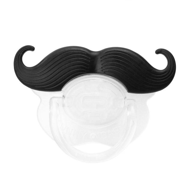 1/2pcs Baby Silicone Pacifier Funny Mustache Lip Shape Pacifier Doll Nipple Teething Toddler Pacy Orthodontic Soother Pacifier