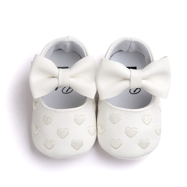 Newborn Baby Shoes Infant Boys Girl First Walker PU Sole Princess Bowknot Fringe Toddler Baby Crib Shoes Casual Moccasins