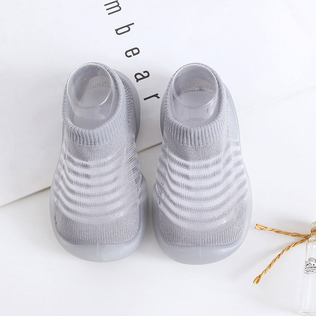 Children's Sock Shoes Summer Hollow Out Cartoon Anti-Skidding Baby Girl Outdoor Shoes Baby Boys Shoes First Walking Shoes 2022