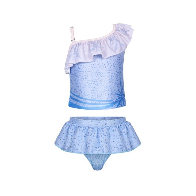 Princess Girls Bathing Suit One Piece Bathing Suit Kids Bathing Suit Snow White and Elsa Two Pieces Bathing Suit