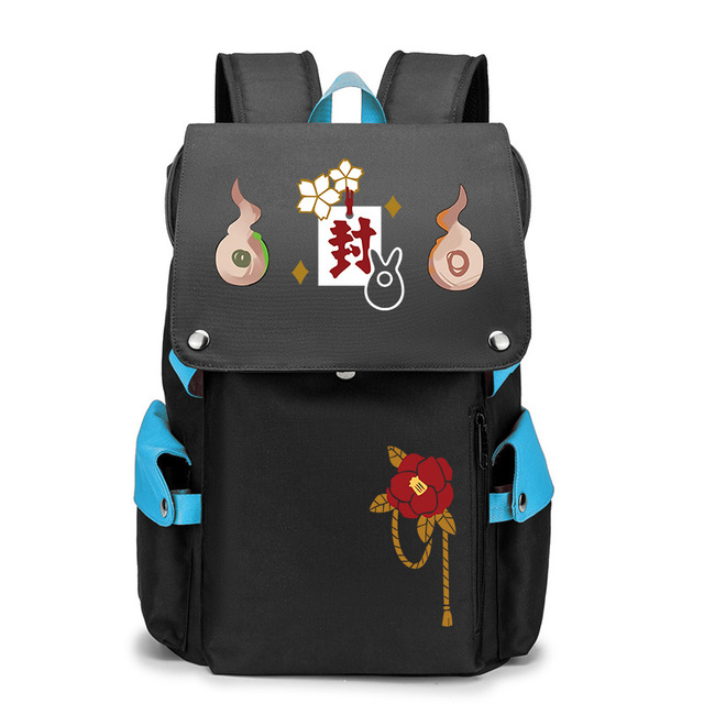 Anime Toilet Bound Hanako-kun Backpack Cartoon Large Capacity School Bag Fashion Multifunctional Laptop Backpack Travel Bag