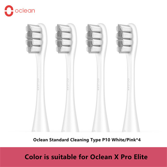 Oclean X Pro Elite/X Pro/F1/Air 2/One 2/4pcs Replacement Brush Heads for Electric Toothbrush Deep Cleaning Toothbrush Heads