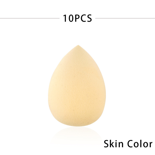 10/20/50pcs Cosmetic Puff Women Foundation Makeup Sponges Beauty Face Cosmetic Blending Sponges Water Drop Shape Makeup Puffs