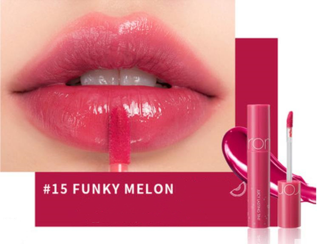 Romand Juicy Lasting Tint Lip Glaze Women Beauty Liquid Lipstick Lip Gloss Makeup Professional Cosmetics Silky Smooth