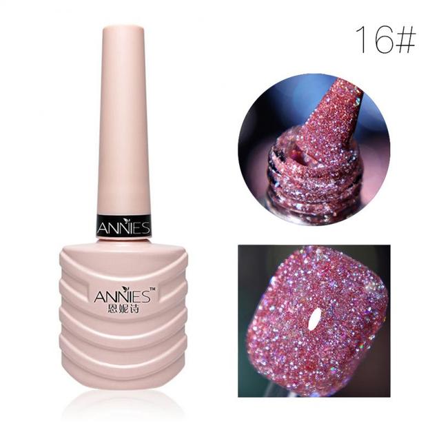 1pc Diamond Glue Nail UV Gel Semi Permanent Varnish Soak Off Matte Base Top Coat Nail Glue Diamond Glitter Nail Art TSLM1