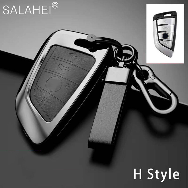 Zinc Alloy Car Key Case Cover For BMW X1 X3 X4 X5 F15 X6 F16 G30 7 Series G11 F48 F39 520 525 G20 118i 218i 320i Car Accessories