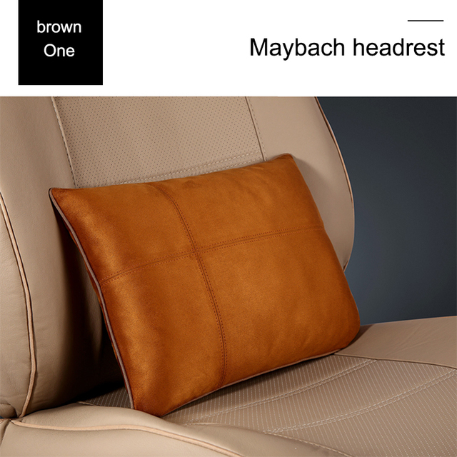 Super Comfortable Soft Universal Adjustable Car Pillow Neck Pillow Waist Pillow Headrest Support Seat / Maybach Design S Class