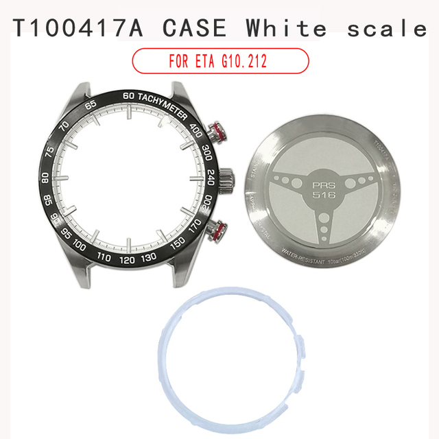 New Watch Back Cover Sapphire Glass Mirror Repair Parts Stainless Steel For T035627A/T099407A/T120407A/T100417A