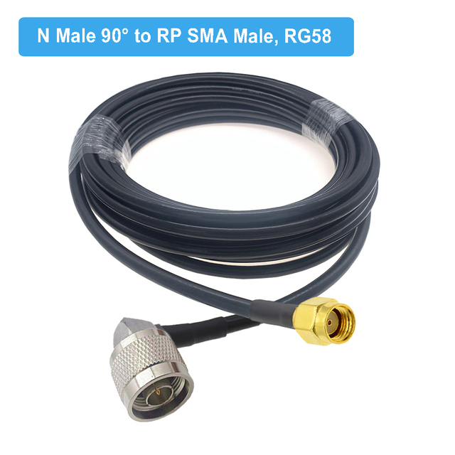 1pc RG58 N Type Male/Female to SMA Male Plug RF Coaxial Adapter Pigtail Cable RG-58 Extension Jumper Cord 15cm 50cm 1M 2M 5M