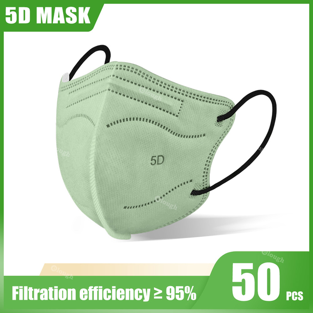 Mascarene FFP2 CE Certificate Europe 5D KN95 Adult Masks ffp2masque FFP 2 Mascarilla FPP2 Homolucada