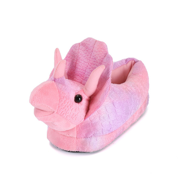 New 2022 Unicorn Slippers Toddlers Cartoon Animal Pajama Slippers Home Boys Girls Casual Cotton Slippers Adults