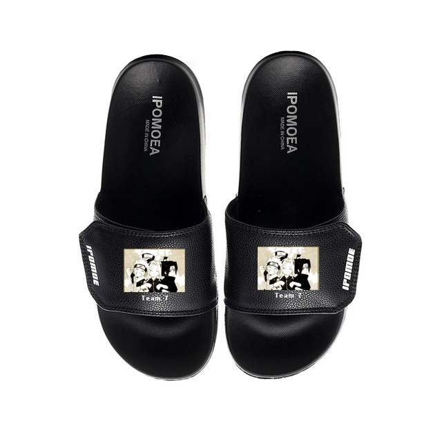 Unisex Anime Soft Bottom PVC Plain Buckle Slippers Babouche Sandals Slides