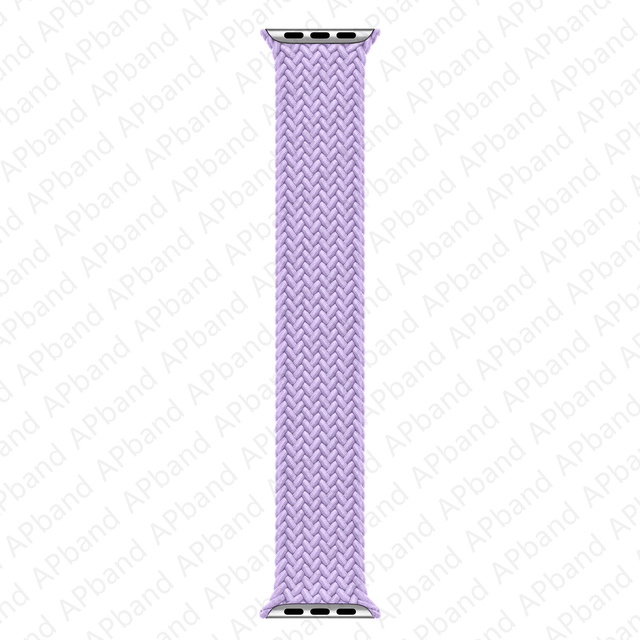 Strap for Apple Watch Band 45mm 41mm 44mm 40mm 42mm 38mm 1:1 Formal Nylon Braided Solo Loop Bracelet iWatch Series 3 4 5 SE 6 7