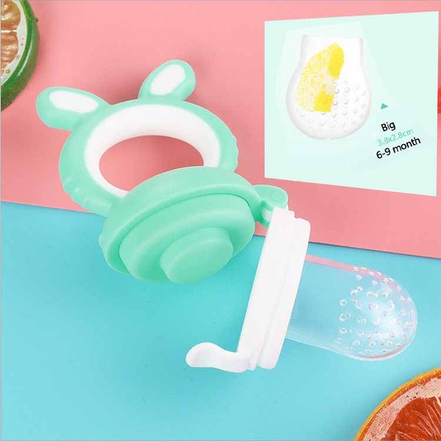 Baby Nipple Fresh Food Nibbles Baby Pacifiers Feeder Kids Fruit Feeding Nipple Supplies Safe Nipple Nipple Pacifier Pacifier Bottles