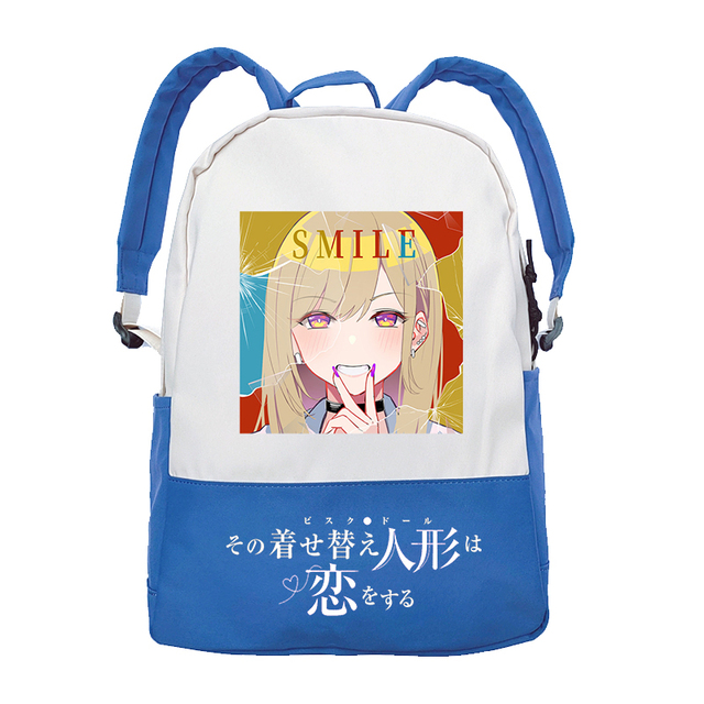 Anime Manga My Sweetheart Dress Students Backpack Large Capacity School Bag Shoulder Bags High Quality For Boys Girls