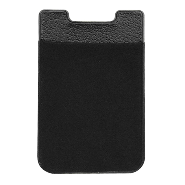 Mobile Phone Wallet Credit Card Holder Pocket Stick On Flexible Adhesive Tool