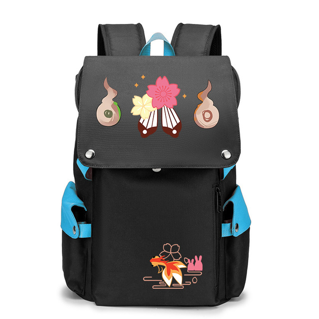 Anime Toilet Bound Hanako-kun Backpack Cartoon Large Capacity School Bag Fashion Multifunctional Laptop Backpack Travel Bag