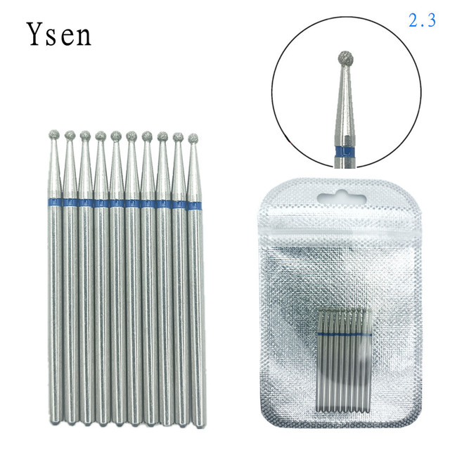 10pcsSet Diamond Nail Drill Bit Artery Electric Cutters For Pedicure Manicure Files Cuticle Burr Nail Tools Accessories