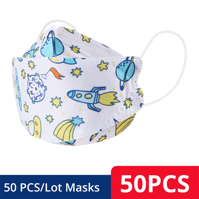 Disney Approved FFP2 KN95 Face Mask For Kids, Frozen Stitch Mask Breathable Mascarilla FPP2 homology ada For Boys Girls 4-12 Years