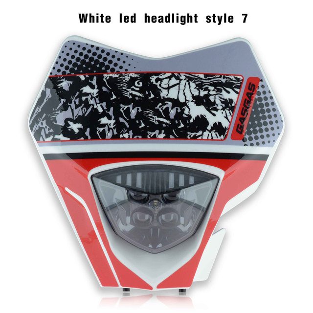MCHMFG LED Crystal Motorcycle Headlight Headlight For Gasgas 2021-2023 EC 2021 2022 2023 Enduro Motorcycle