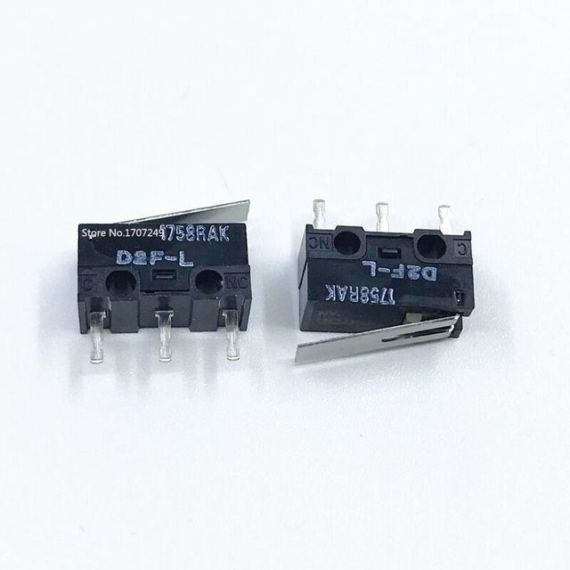 10pcs Original OMRON Mouse Micro Switch D2FC-F-7N 10m 20m of D2FC-F-K(50M) D2F D2F-F D2F-01 D2F-01L D2F-01FL D2F-01F-T D2F-F-3-7