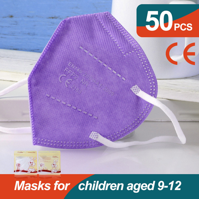 Mascarillas FFP2 Masks for Kids FPP2 KN95 Mask for Kids fpp2 Mask ffp2tool ada 9-12 boy girl mascarilla infantil ffp2 mask masque niños