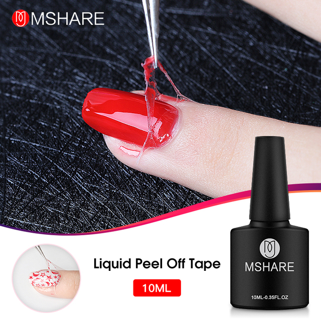 MSHARE Strengthening Gel Self Leveling Builder Nail Apex and C-Curve Builder Reinforcement Alignment Base Top Soak Off 10ml in Bottle