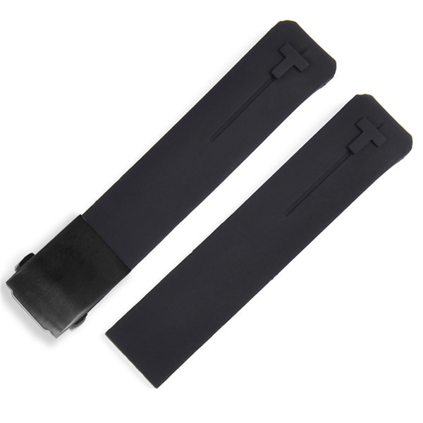 Silicone Watchband 20mm 21mm Sport For Tissot Touch T013 T047 Rubber Strap T-Sport Watchband Waterproof T013420A T047420A T33