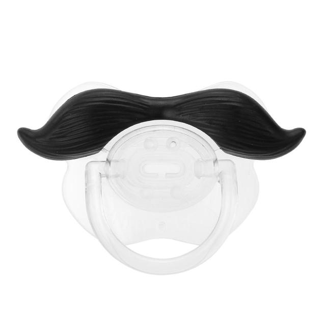 1/2pcs Baby Silicone Pacifier Funny Mustache Lip Shape Pacifier Doll Nipple Teething Toddler Pacy Orthodontic Soother Pacifier