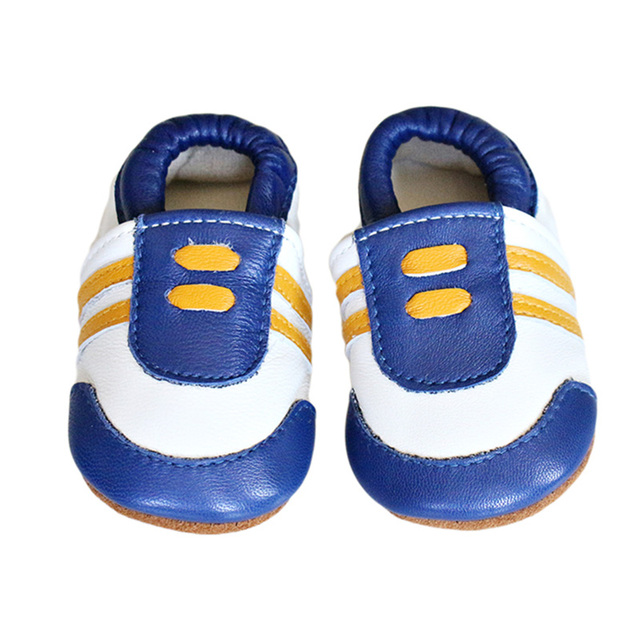 Unisex Infant Baby Shoes Toddler Toddler Baby Soft Soled Cowhide Bottom Skid-Proof Boys Girls Animal First Walkers 0-24 Month