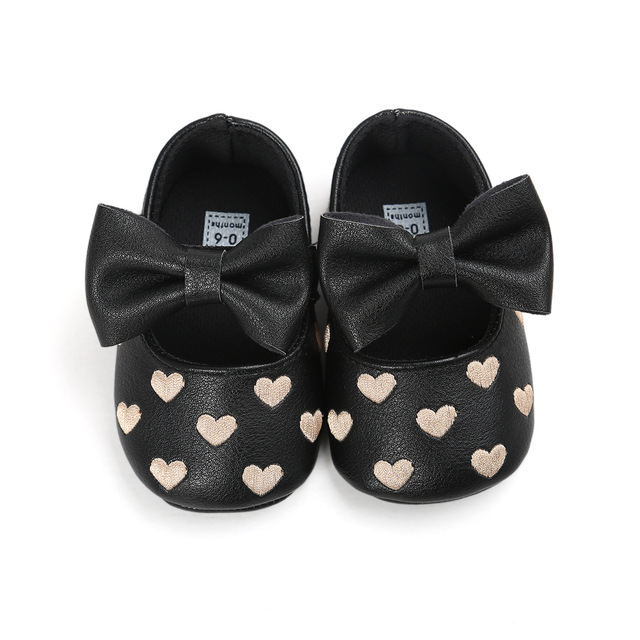 Newborn Baby Shoes Infant Boys Girl First Walker PU Sole Princess Bowknot Fringe Toddler Baby Crib Shoes Casual Moccasins