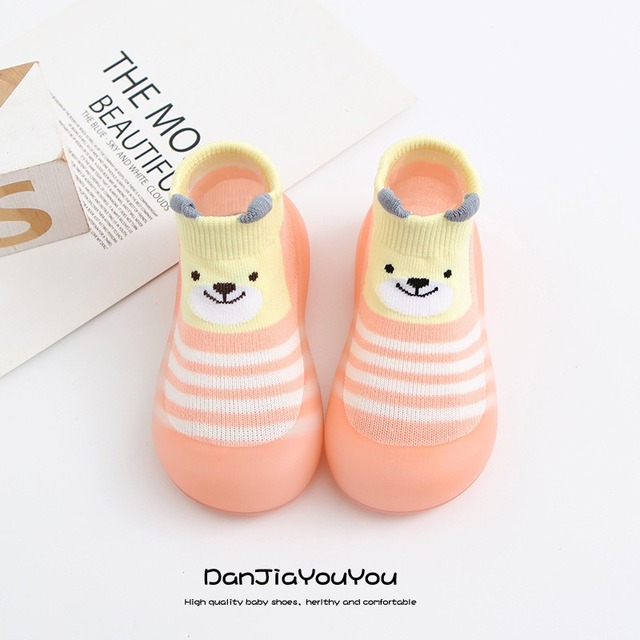 Baby Boy Girl Shoes Autumn Winter Spring Infant Nonslip Sock Baby Soft Rubber Sole Sock Toddler Shoes Anti-slip Floor Socks Shoes