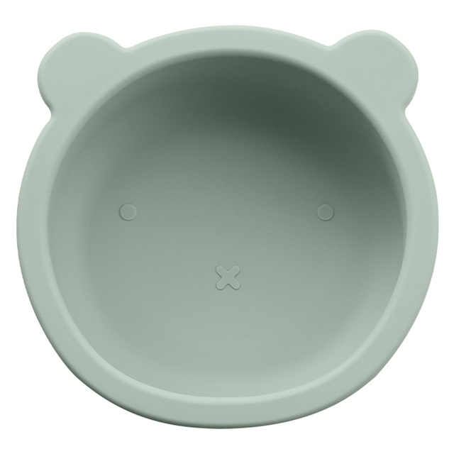 Baby Silicone Suction Bowl Plate Cute Cat Children Dishes Feeding Bowl BPA Free Non-slip Kids Toddler Training Tableware