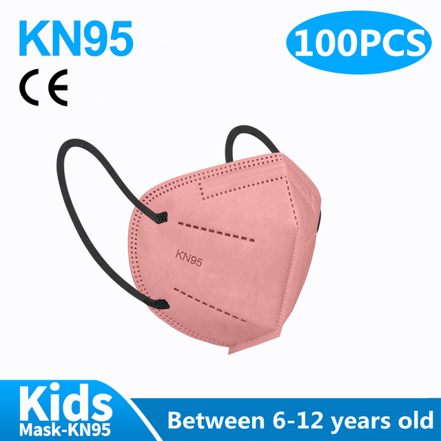 6-12 years old kids cubrebocas kn95 mascarillas ninos ffp2 mascarilla fpp2 homology ada infantil kn 95 security protection mask