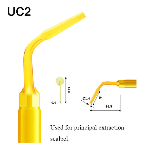 Vvteeth PiezoSurgery Tips for Mectron Woodpecker Dmetec NSK Orthopedic Cut Sinus Lift Dental Implant Handpiece Piezo Surgery