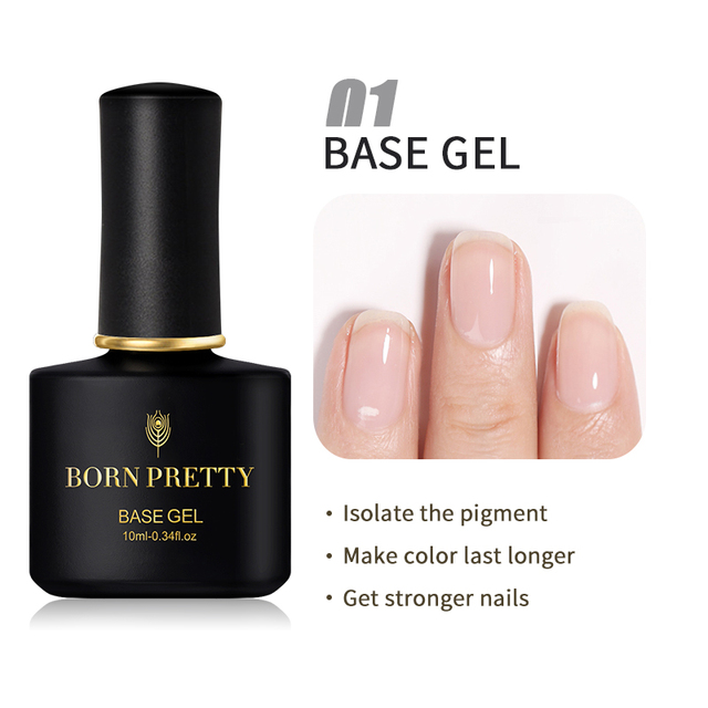 Born Pretty Neon Color Gel Polish Hybrid Nails Varnish for Manicure 10ml Semi-Permanent Varnish Soak Off UV Nail Art Gel