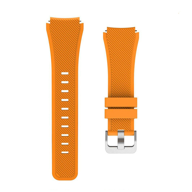 22mm Silicone Band for Samsung Galaxy Watch 46mm Sport Original Strap for Samsung Gear S3 Frontier/Classic Galaxy Watch 3 45mm