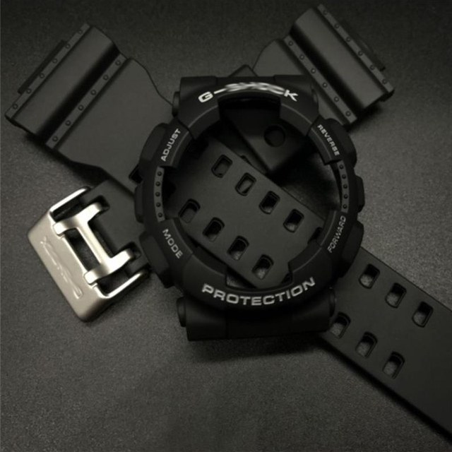 For G-SHOCK GA100 GA110 GA120 GD100 GD110 GD120 Watch Strap Watch Case Men Matte Wristwatch Sport Watch Silicone Case Strap