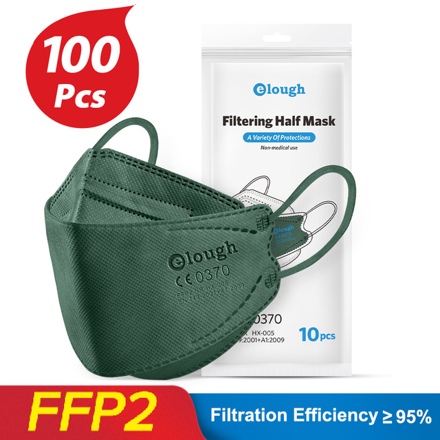 KN95 ffp2mascarillas approved sanitary 4 layer mascherine ffp2 protective respirator fpp2 reusable filter face fish masks